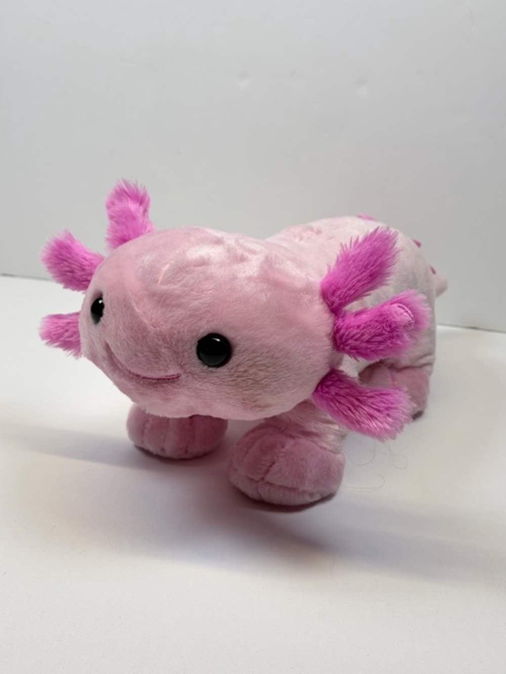 Build-A-Bear Pink Axolotl Plush Stuffed Animal BAB Soft Toy
